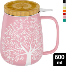 Lade das Bild in den Galerie-Viewer, Teetasse mit Deckel und Sieb